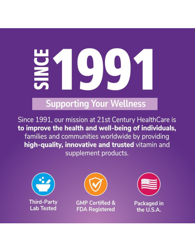 Tabletas de Melatonina 21st Century 3 mg 200 unidades