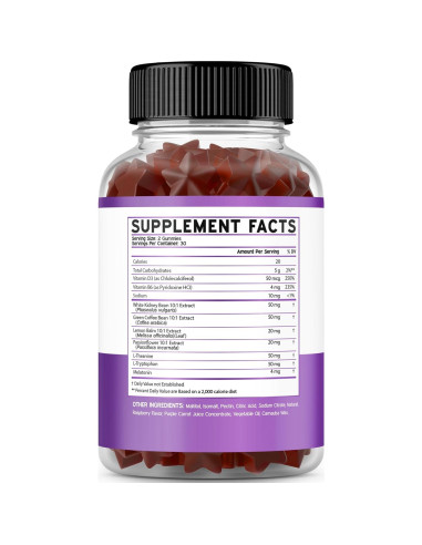 Gomitas Quemador de Grasa Nocturno Dorado Nutrition 60 Unidades