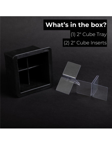 Bandeja de Cubos de Hielo Klaris 5.5x5.5cm Accesorios