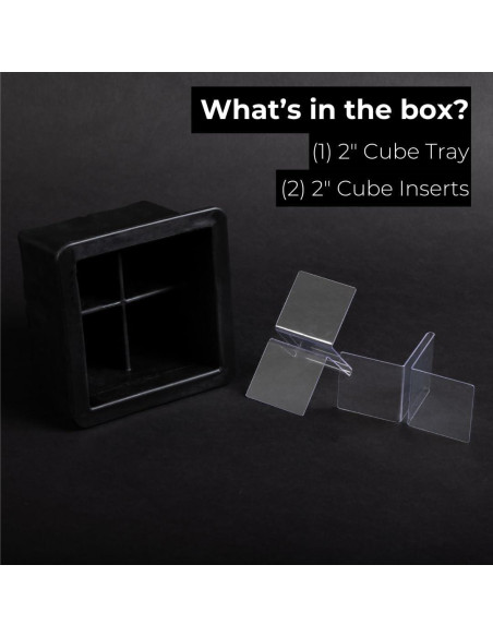 Bandeja de Cubos de Hielo Klaris 5.5x5.5cm Accesorios