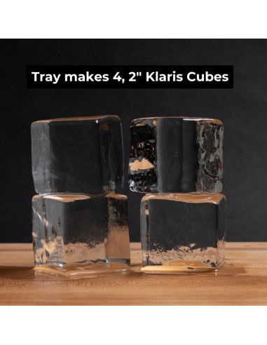 Bandeja de Cubos de Hielo Klaris 5.5x5.5cm Accesorios
