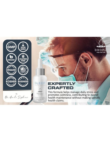 Gotas de Melatonina DropRx - Sueño Natural 59.15 ml