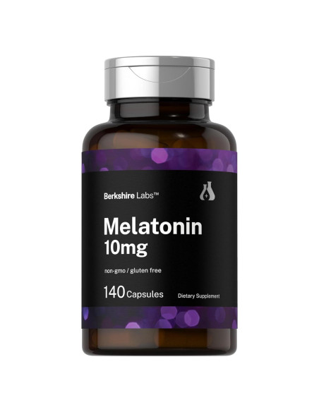Melatonina 10mg Horbaach 140 Cápsulas Liberación Rápida Melatonina 10mg Horbaach 140 Cápsulas Liberación Rápida