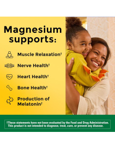 Nature Made Magnesio 250 mg - 90 Gelatinas Blandas para Salud Muscular y Nerviosa 2