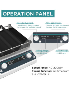 Mezclador Orbital Digital T-stereo OS-20PRO 25.1cm 2kg 2