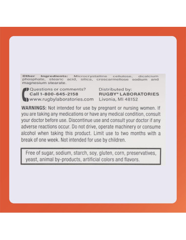 Tabletas de Melatonina Rugby 1mg - Suplemento 90 Unidades