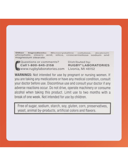 Tabletas de Melatonina Rugby 1mg - Suplemento 90 Unidades