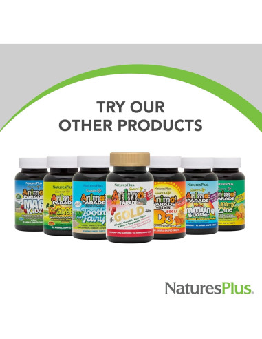 Suplemento de Magnesio para Niños NaturesPlus 90 Tabletas