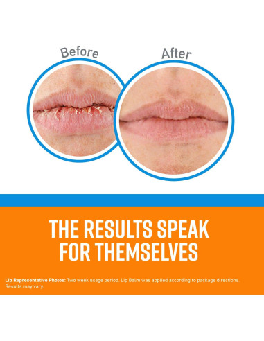 Bálsamo Labial O'Keeffe's Reparador Hidratante Doble 17.86g