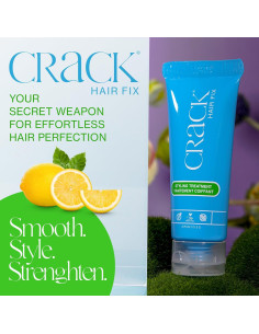 Crema de Estilo Crack Hair Fix 21.26 g - Anti-Frizz Sin Enjuague 2