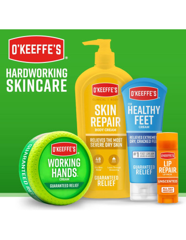 Bálsamo Labial O'Keeffe's Reparador Hidratante Doble 17.86g