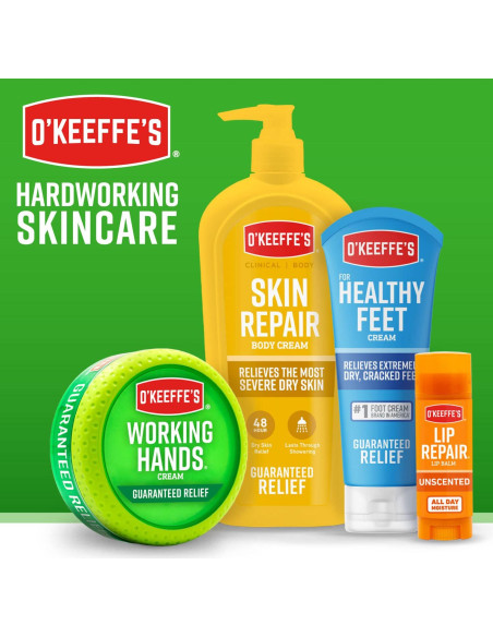 Bálsamo Labial O'Keeffe's Reparador Hidratante Doble 17.86g