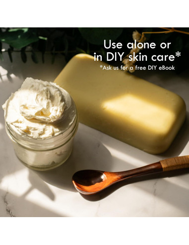 Manteca de Karité Cruda 100% Pura 454g - Hidratante Natural