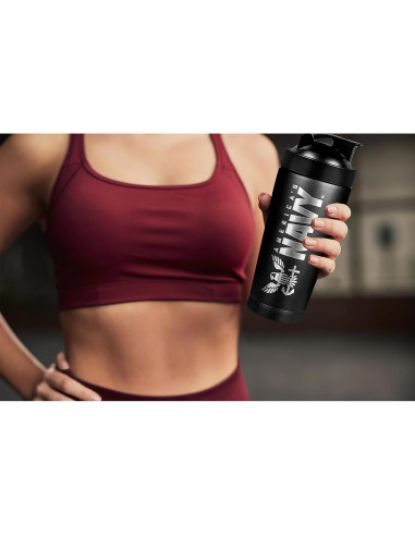 Botella Mezcladora Aislada 24 oz Marina - Regalos Militares