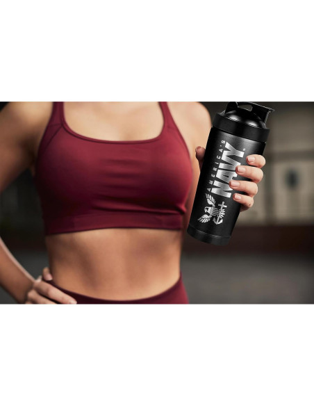 Botella Mezcladora Aislada 24 oz Marina - Regalos Militares