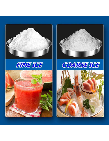 Máquina de Hielo KOFOHON SM-01 Acero Inoxidable 300W Gris Máquina de Hielo KOFOHON SM-01 Acero Inoxidable 300W Gris