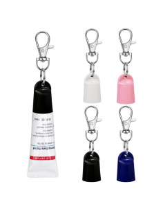 Soporte de llavero para bálsamo labial Aquaphor y Jack Black