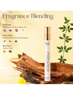 Colonia de Feromonas PUREAMOR Santal Luxe 12ml - Aroma Sándalo 2