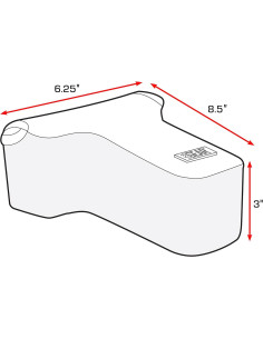 Funda para cámara DSLR USA GEAR Neopreno Negro con Accesorios 2