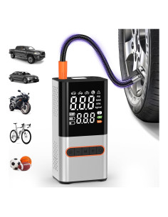 Compresor de Aire Portátil Skight CZK-C56-NEW 150PSI LCD