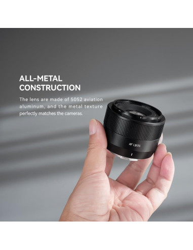 Lente TTartisan AF 35mm F1.8 II para Fujifilm X - Negro