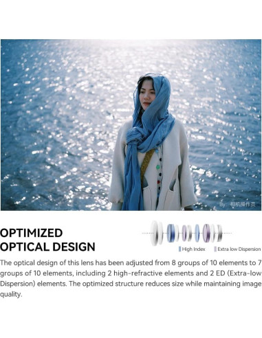 Lente TTartisan AF 35mm F1.8 II para Fujifilm X - Negro