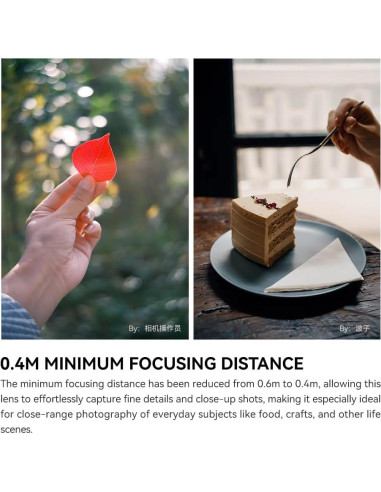 Lente TTartisan AF 35mm F1.8 II para Fujifilm X - Negro