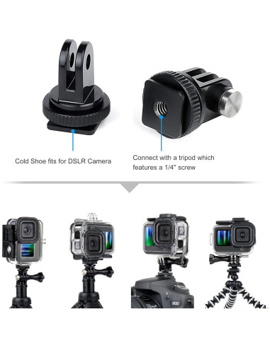 Funda Protectora Skeleton GEPULY para GoPro Hero 9-13 Black