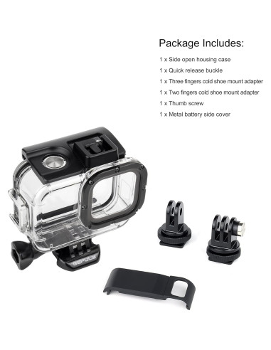 Funda Protectora Skeleton GEPULY para GoPro Hero 9-13 Black