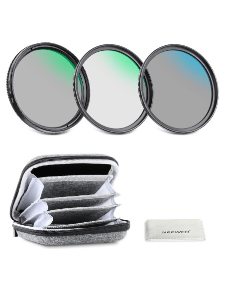 Filtro de Lente UV/CPL/ND 37mm NEEWER con Estuche Duro Filtro de Lente UV/CPL/ND 37mm NEEWER con Estuche Duro