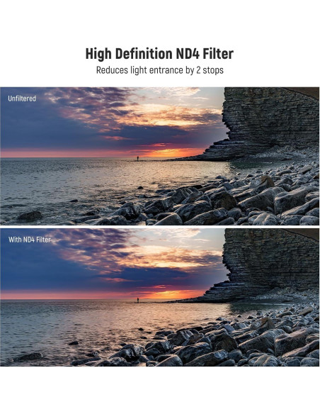 Filtro de Lente UV/CPL/ND 37mm NEEWER con Estuche Duro Filtro de Lente UV/CPL/ND 37mm NEEWER con Estuche Duro