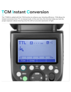 Flash Godox TT685II-S para Sony, Speedlite HSS 1/8000s GN60 2