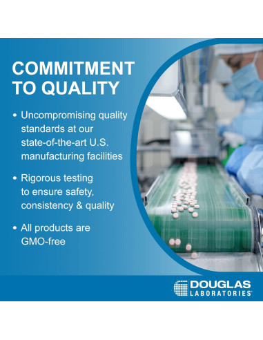 Suplemento de Melatonina Douglas Laboratories 3 mg - 60 Tabletas