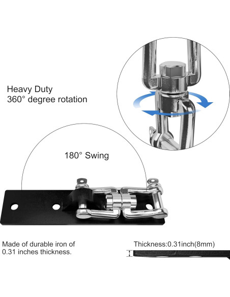 Soporte para Bolsa Pesada VivaZen 408 kg Acero Alta Resistencia