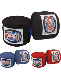 Envolturas de Mano Semi-Elásticas Combat Sports 5.08cm x 457.2cm 2