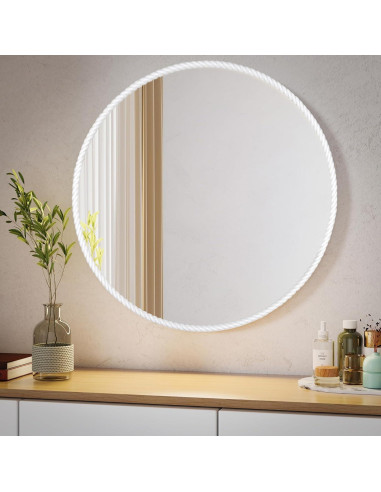 Moldura autoadhesiva flexible Taaizau 5m x 1.5cm blanca