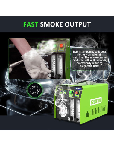 Máquina de Humo MR CARTOOL T130 12V con Medidor de Aceite