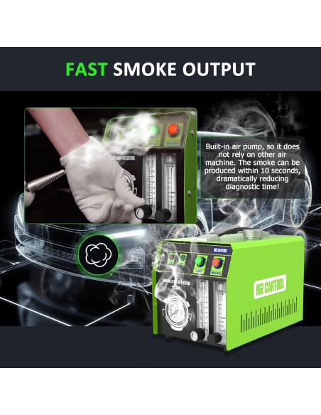 Máquina de Humo MR CARTOOL T130 12V con Medidor de Aceite