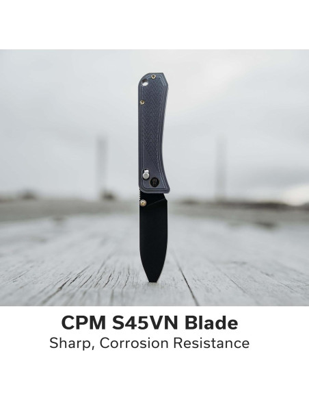 Cuchillo Plegable WeKnife WE24009-1 Azul con Hoja de 7.4 cm