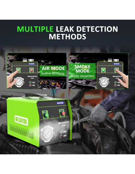 Máquina de Humo MR CARTOOL T105 Detector de Fugas 12V