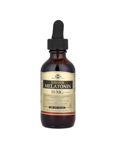 Melatonina Líquida Solgar 10 mg 59 ml - Sueño Profundo