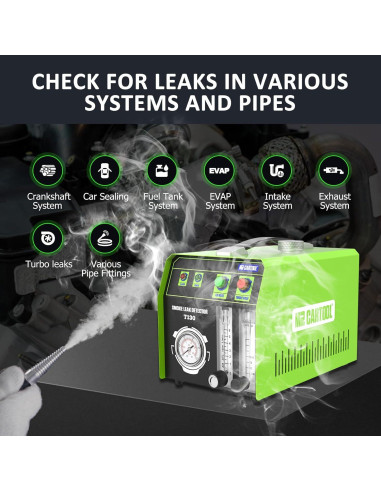 Máquina de Humo MR CARTOOL T130 12V con Medidor de Aceite