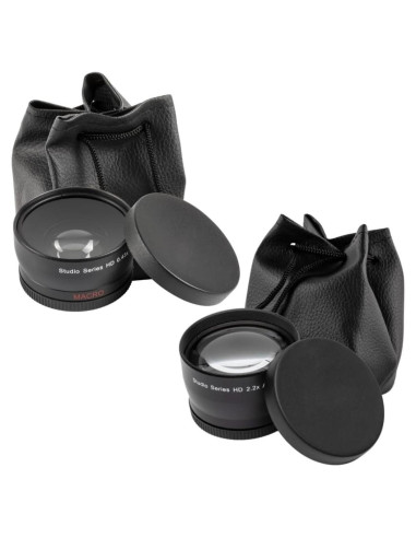 Kit de Lentes Gran Angular y Telefoto HD 37mm SSE