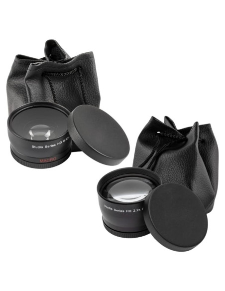 Kit de Lentes Gran Angular y Telefoto HD 37mm SSE