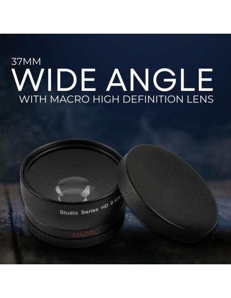 Kit de Lentes Gran Angular y Telefoto HD 37mm SSE