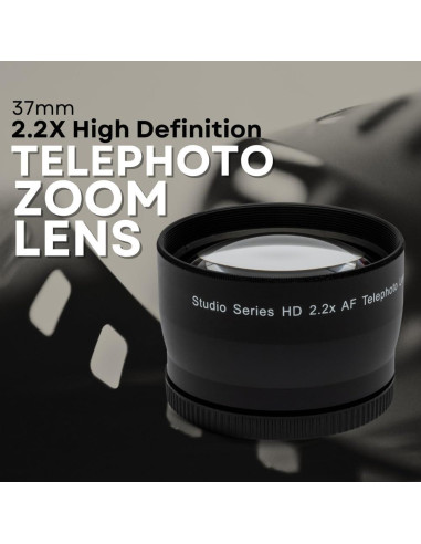 Kit de Lentes Gran Angular y Telefoto HD 37mm SSE