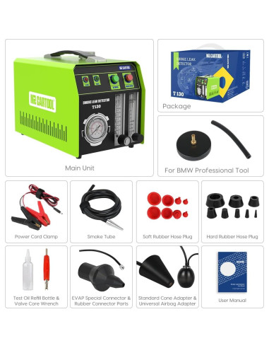 Máquina de Humo MR CARTOOL T130 12V con Medidor de Aceite