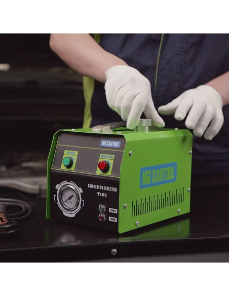 Máquina de Humo MR CARTOOL T105 Detector de Fugas 12V