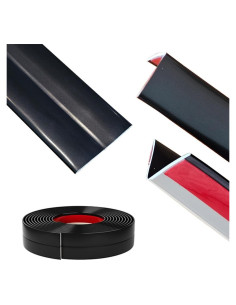 Moldura Autoadhesiva Flexible LaRolls 3m Negro Mate