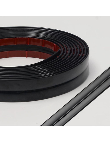 Moldura Autoadhesiva Flexible LaRolls 3m Negro Mate